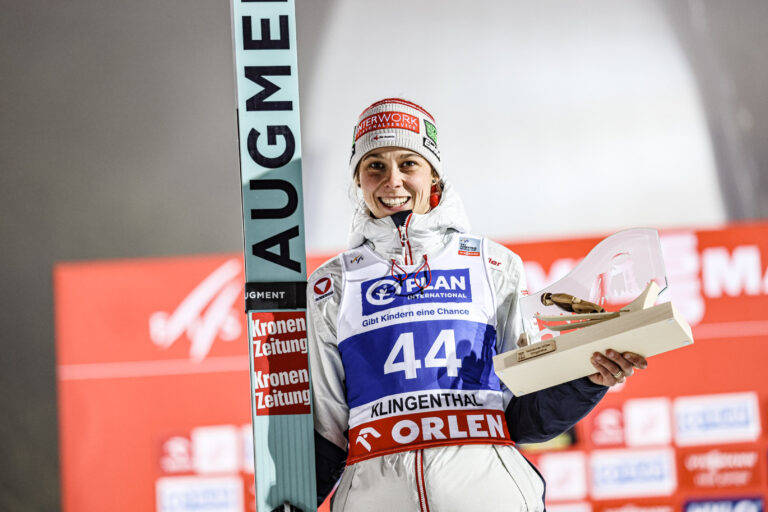 Podestplatz für Lisa Eder@FIS-Action PressJulia Piatkowska